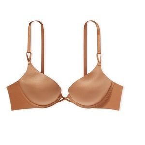 NWT Victoria Secret Bombshell Add-2-Cups Push-Up Bra 36C Toffee